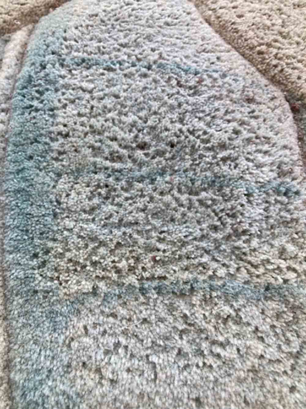 Moth Damaged Wool Rug