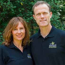 Photo of Mitchell & Cheri McLemore, owners of Jonquil Rug Cleaning Company.